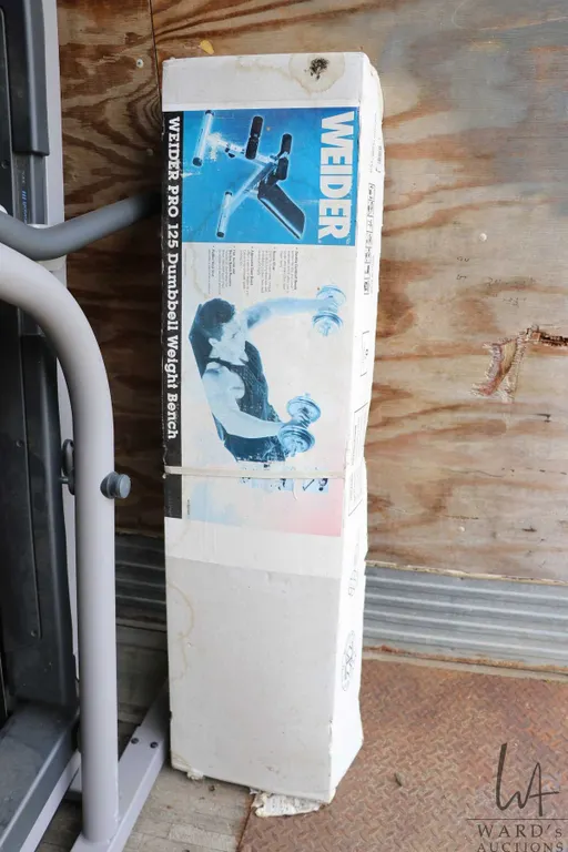 Weider dumb bell weight bench