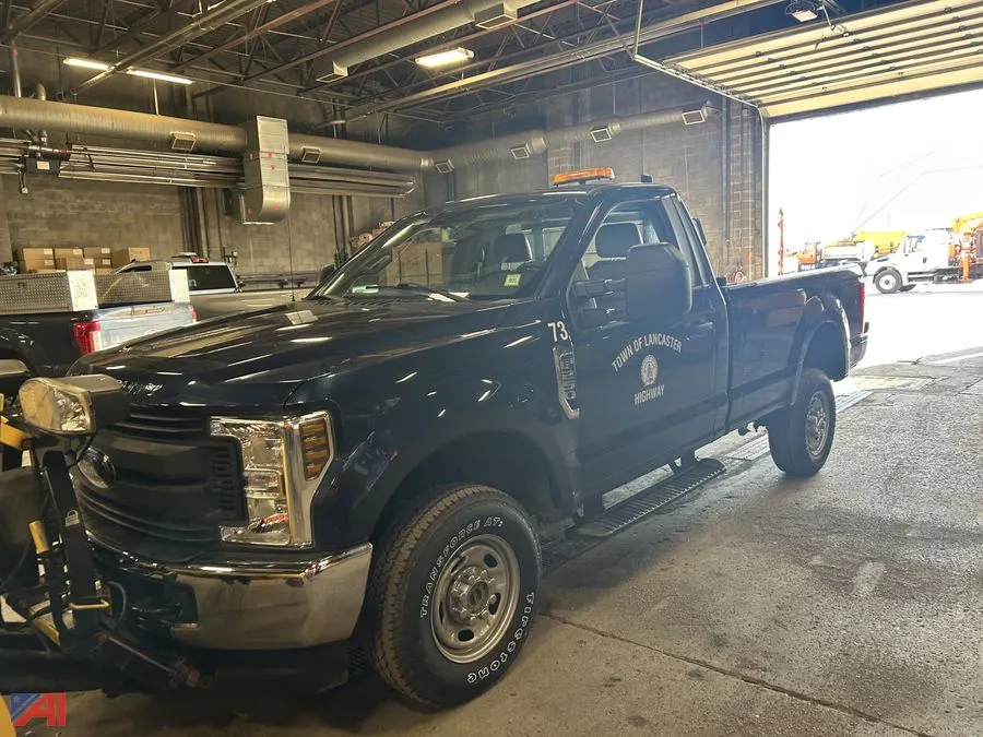2018 Ford F250 Pickup Truck with Plow