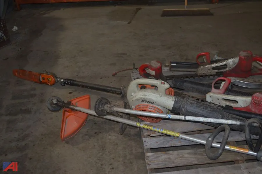 Lot of Landscaping Equipment