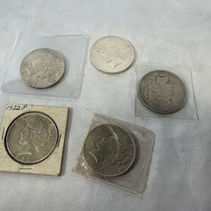 SILVER PEACE DOLLARS