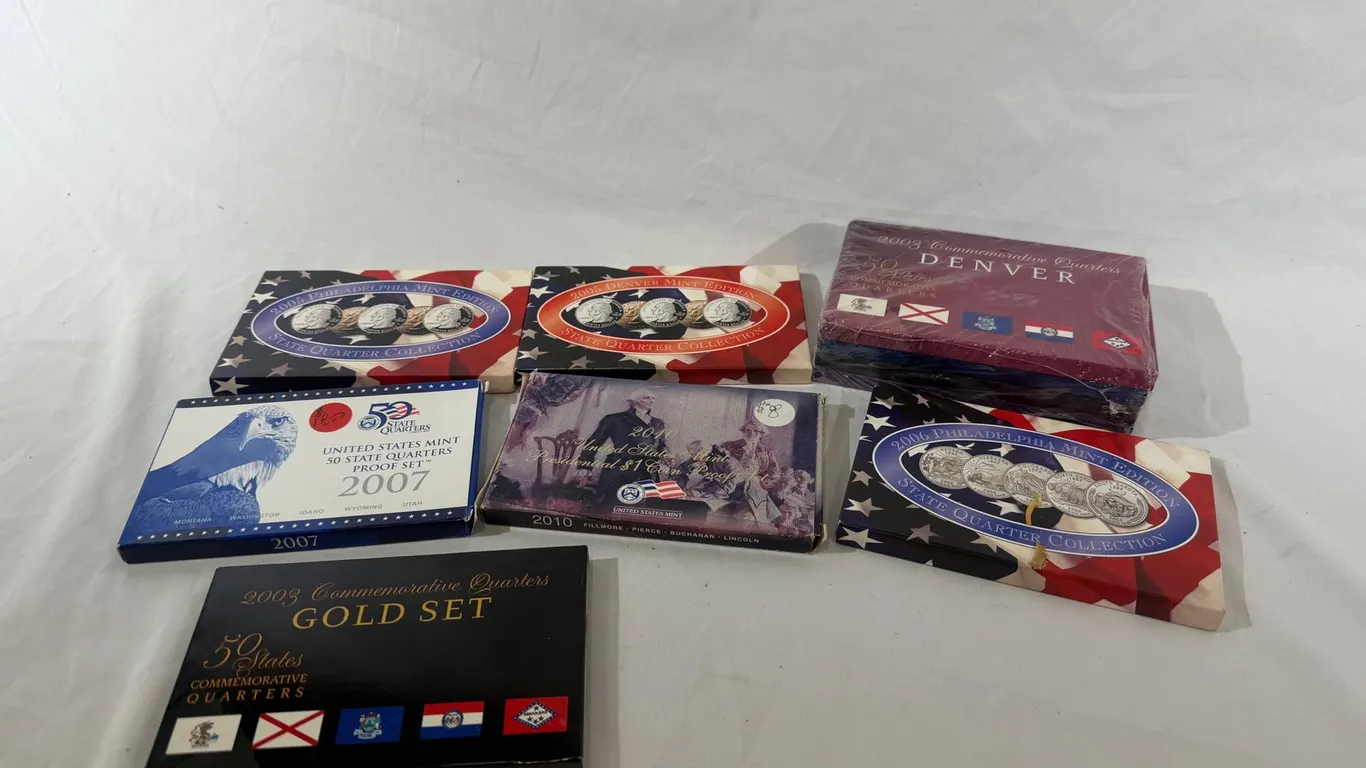 (10) SETS OF PROOF SETS
