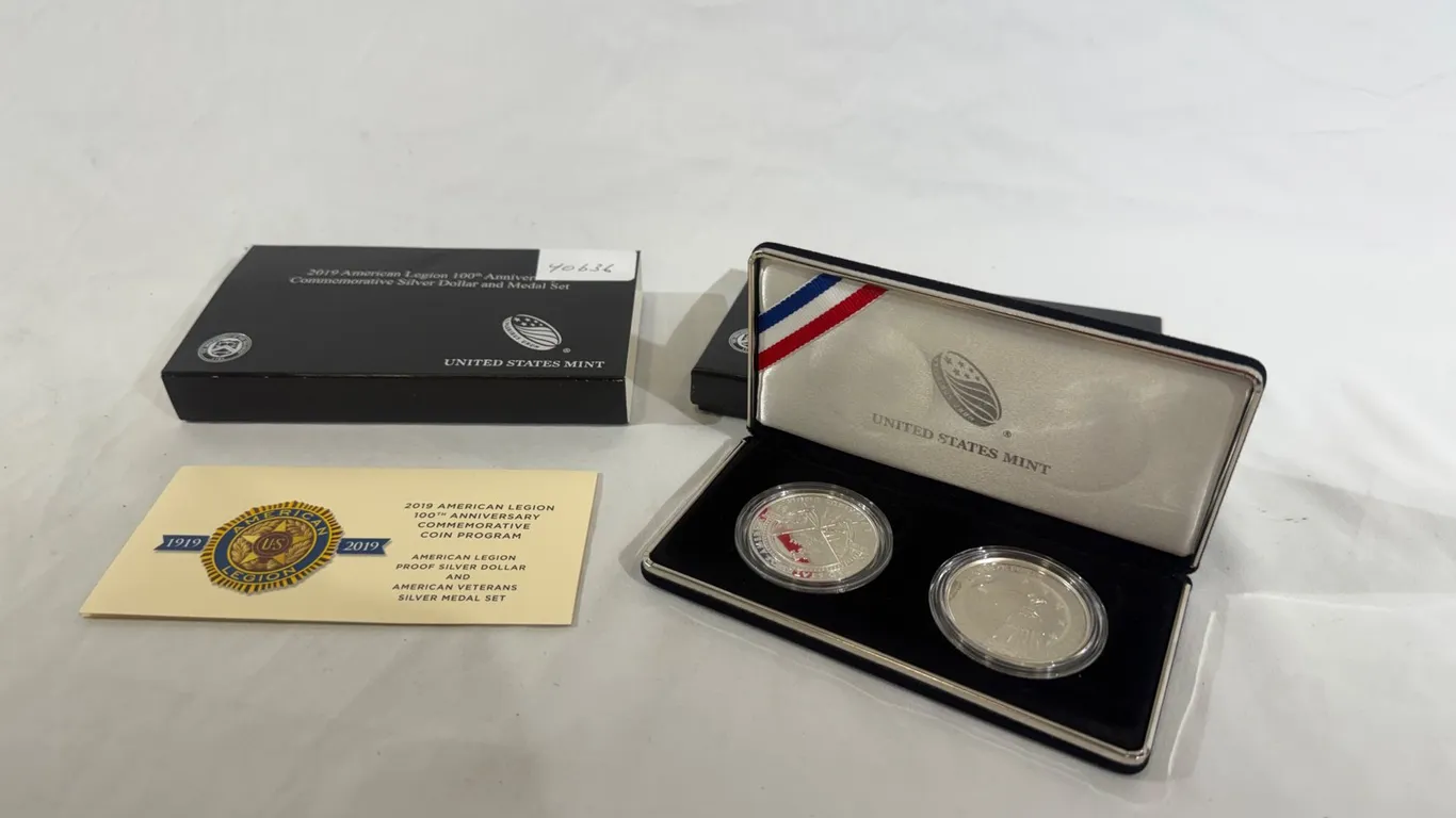 2019 AMERICAN LEGION PROOF SILVER DOLLAR