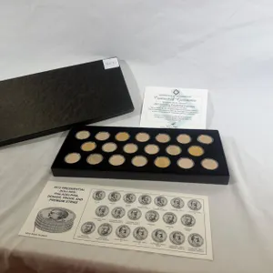 (1) SET OF 2012 PRESIDENTIAL DOLLAR COINS
