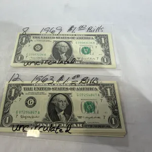 (20) UNCIRCULATED DOLLAR BILLS