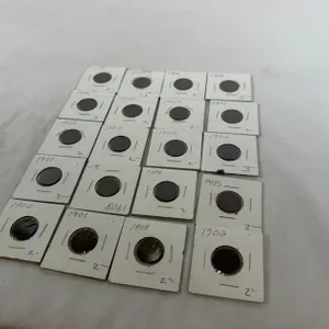 (20) 1901-1908 INDIAN HEAD PENNIES