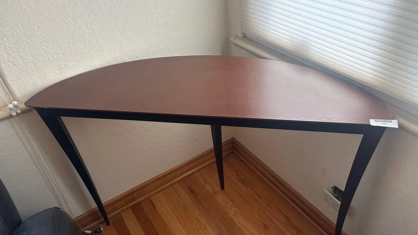 HALF ROUND CONSOLE TABLE