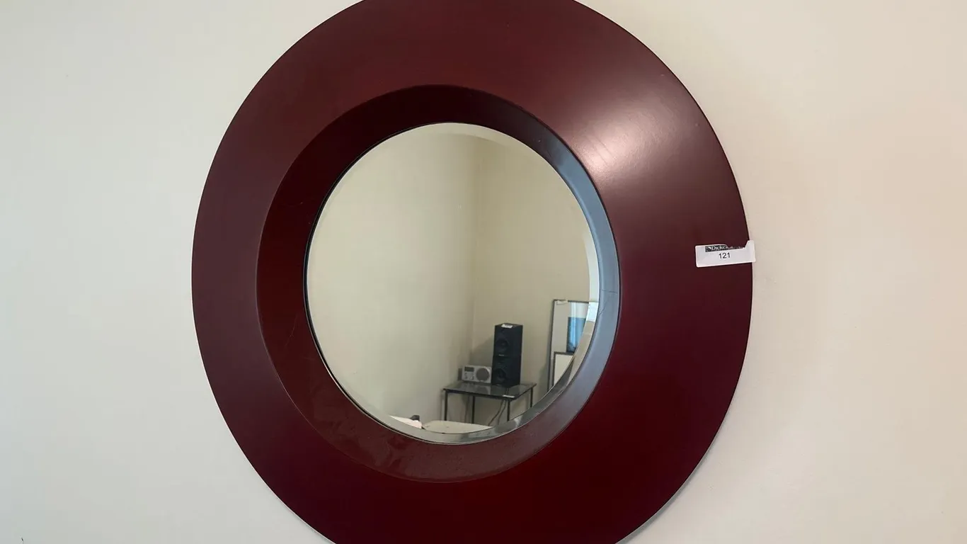 (2) DECORATIVE WALL MIRRORS