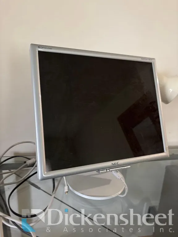 NEC MULTISYNC 90GX2 MONITOR WITH DESK LAMP