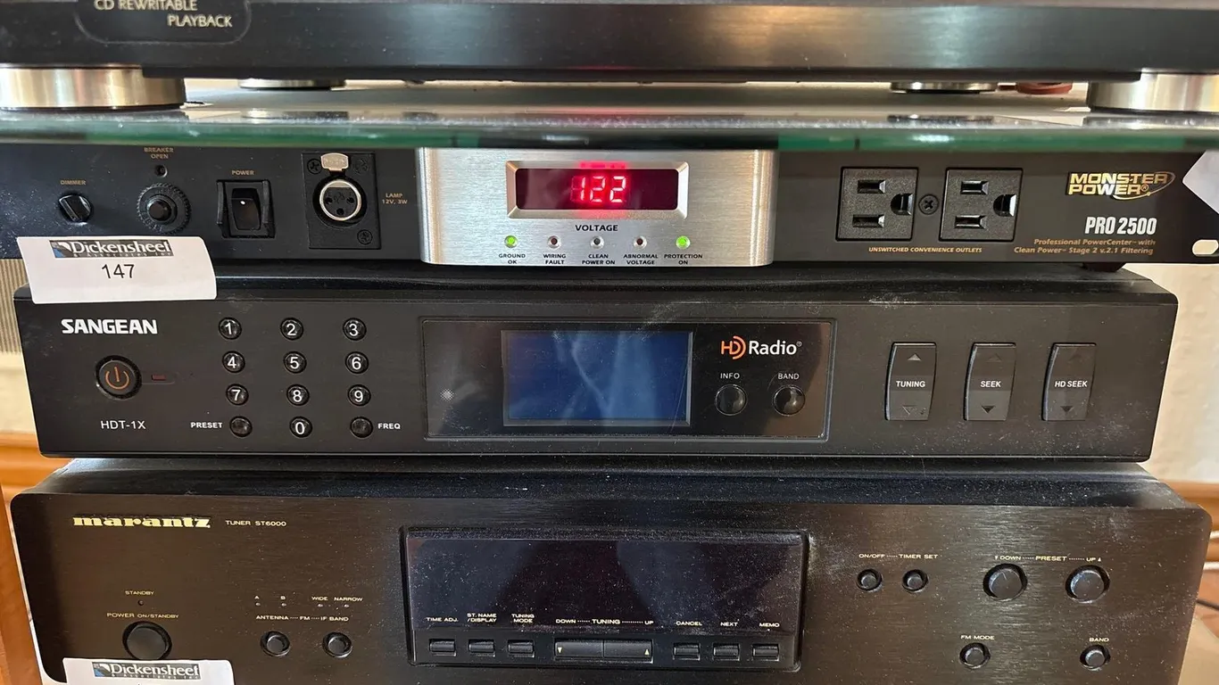 SANGEAN HDT-1X HD RADIO TUNER WITH REMOTE