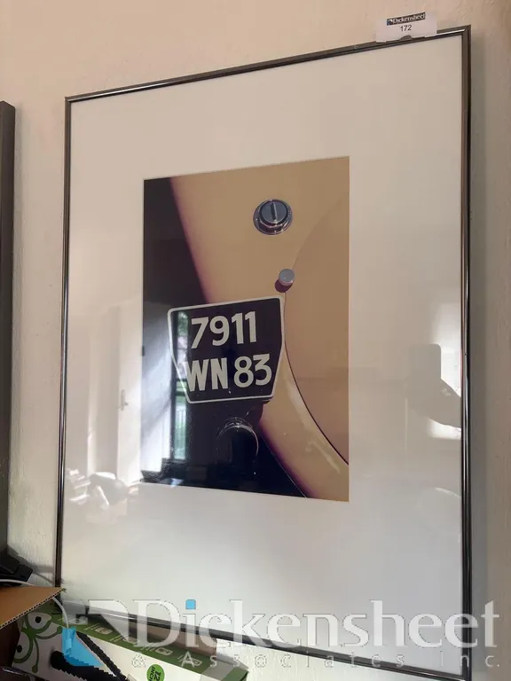 (3) FRAMED AUTOMOTIVE PRINTS