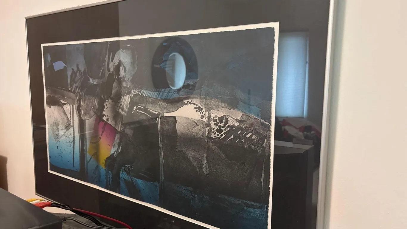 FRAMED SPACE THEMED ARTWORK