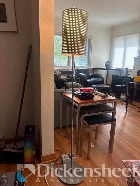MODERN CYLINDER FLOOR LAMP