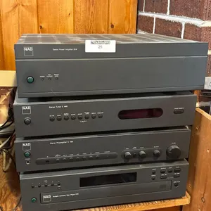 NAD STEREO COMPONENTS WITH AUDIOSOURCE SUBWOOFER