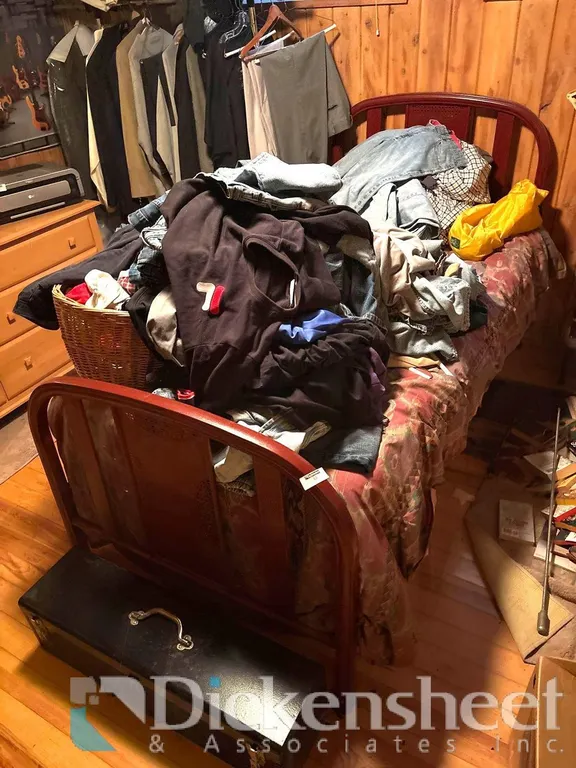 CLOTHING & WICKER BASKETS