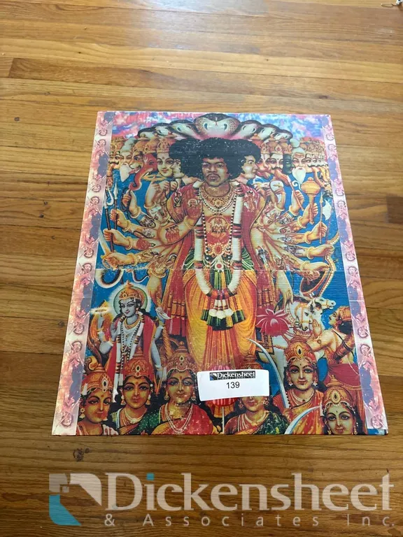 JIMI HENDRIX DECORATIVE STORAGE BOX