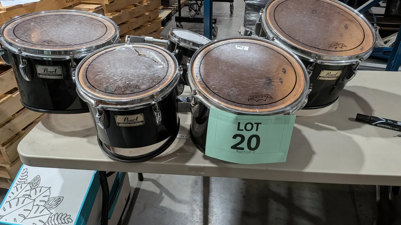 Tenor Marching Drum Set