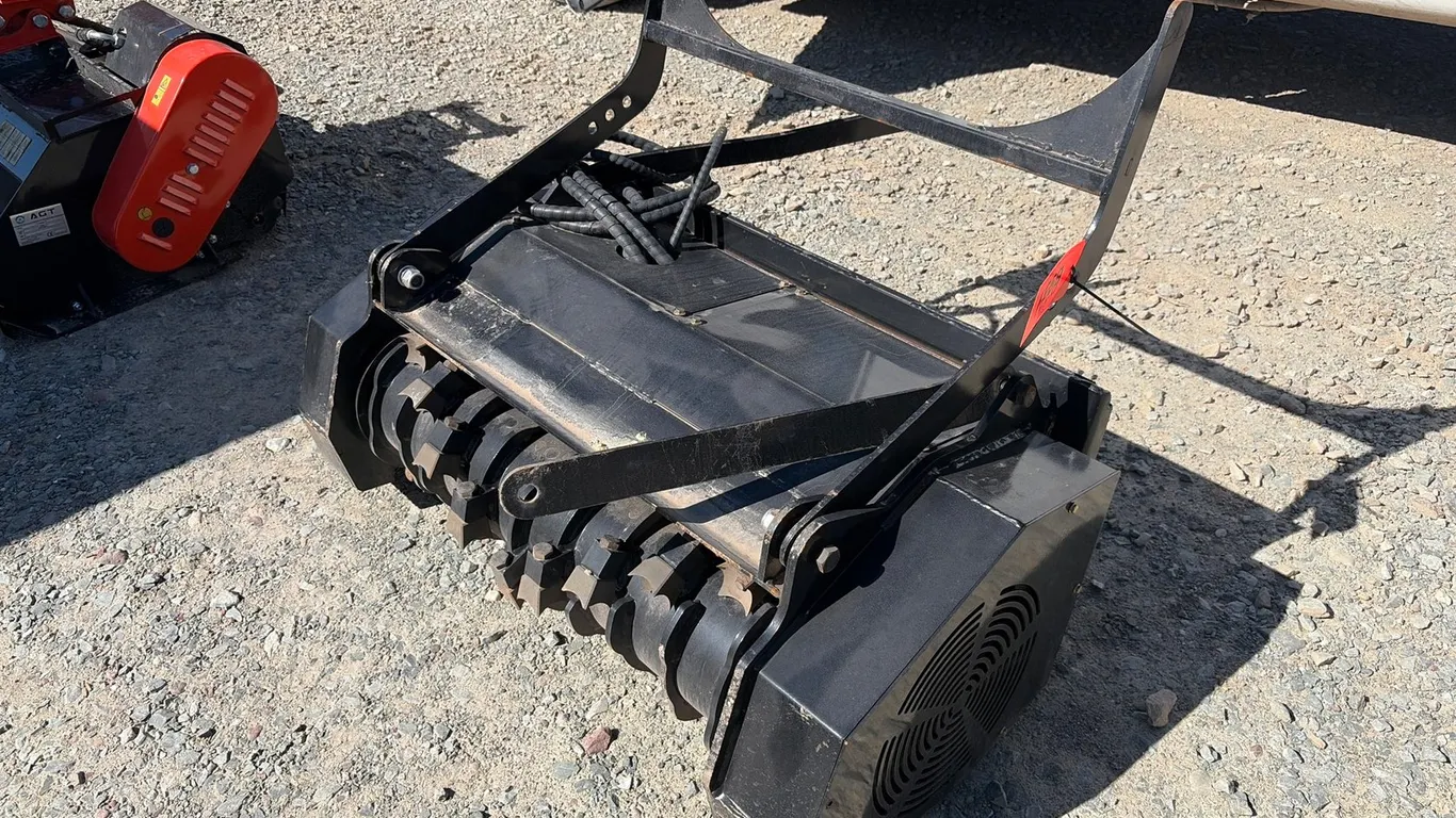 Approx. 45" Unused GIYI Skid Steer Mulcher Attachment