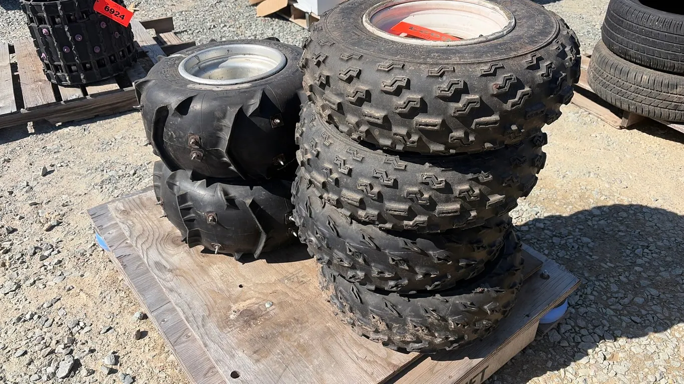 (6) Tires W/Rims