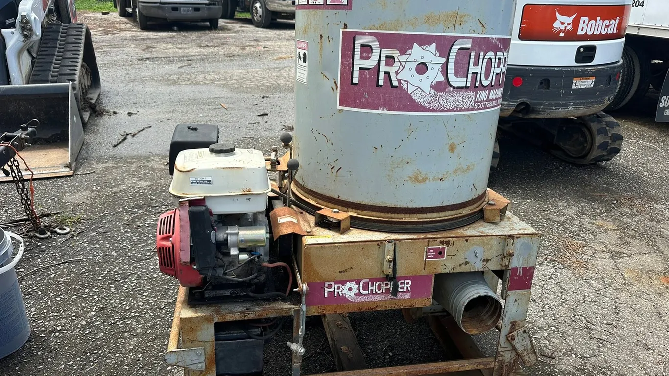 King Machine Pro Chopper Stationary Drum Chopper