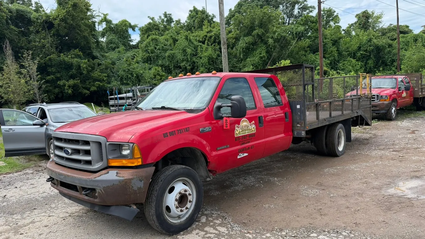 2001 Ford F450 Super Duty Utility Flatbed