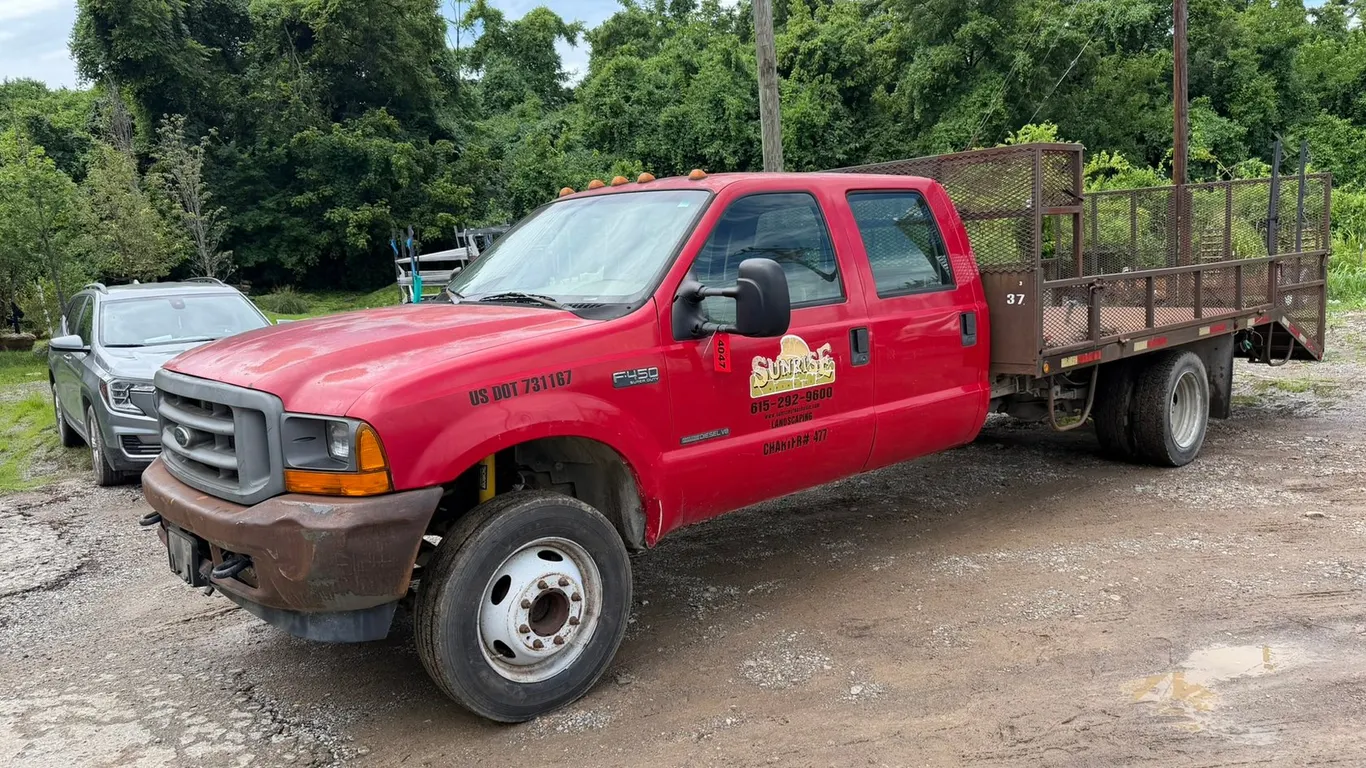 2001 Ford F450 Super Duty Utility Flatbed