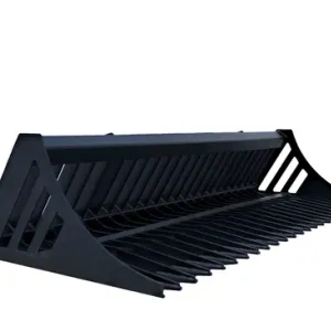 Greatbear 84" Skid Steer Rock Bucket~New!