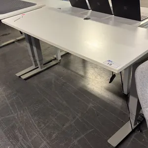 ERGONOMIC SIT STAND DESK 60"X24" T-LEG BASE DUAL MOTOR HANDSET HEIGHT ADJUST WORKSTATION