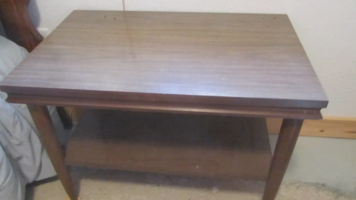 Wood Side Table