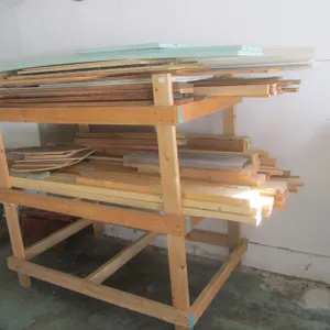 Lumber Rack w/Assorted Lumber