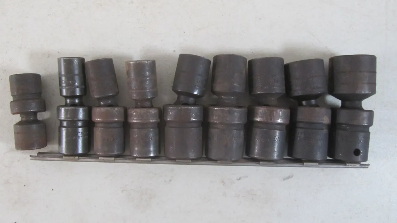 Snap-On 8pc. 1/2" Drive Metric Swivel Impact Socket Set