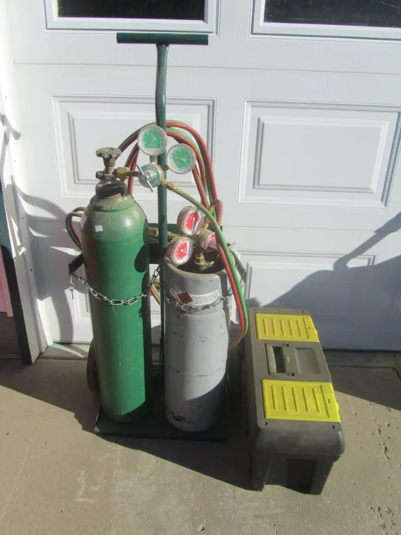 Oxyacetylene Tank Set w/Accessories
