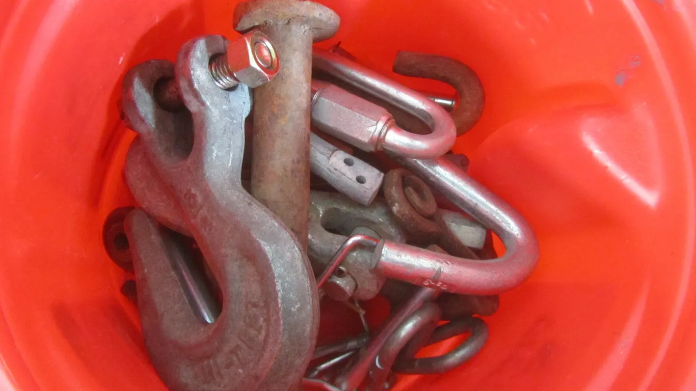 Assorted Hitch Pins, Hooks, And More