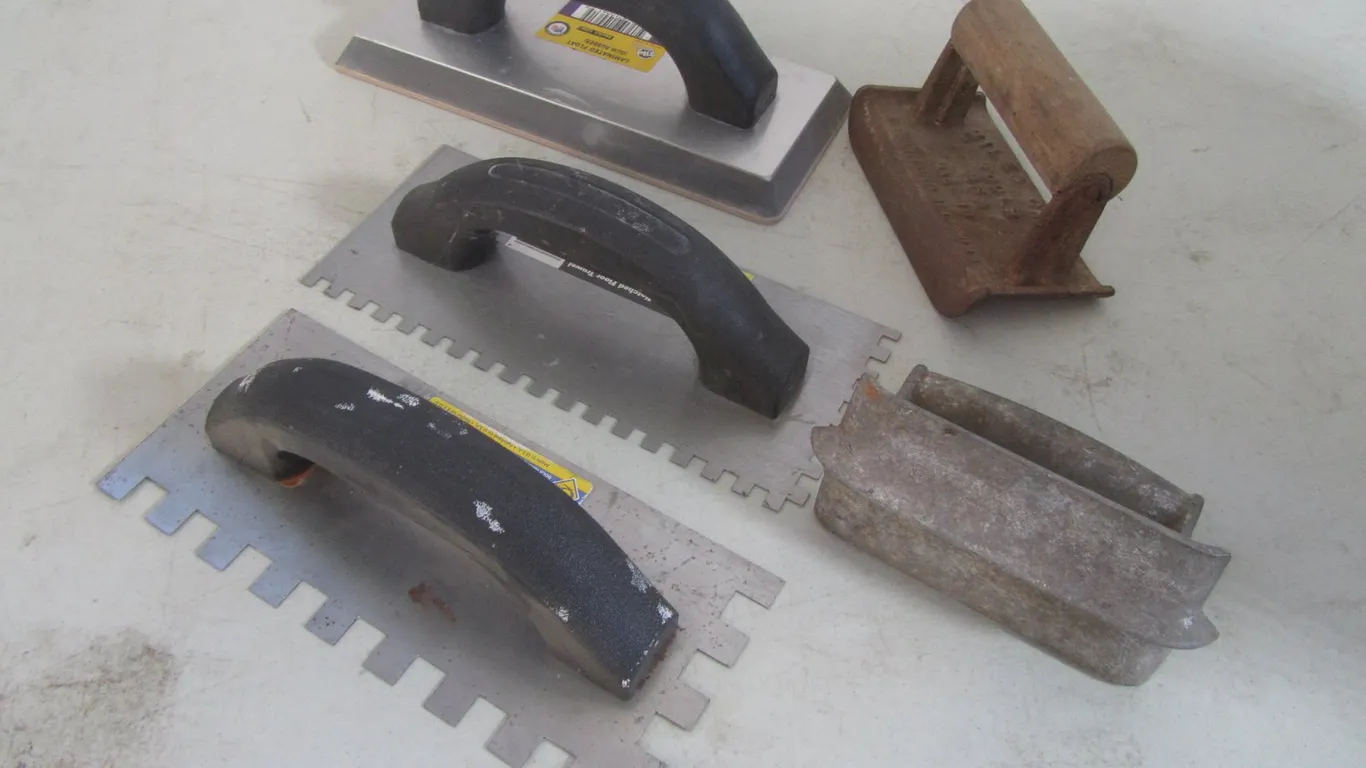 Lot Of Cement Tools