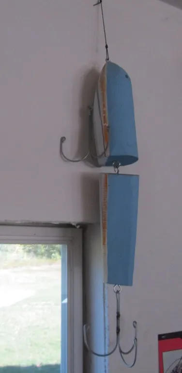 Painted Wood Lure Decoration