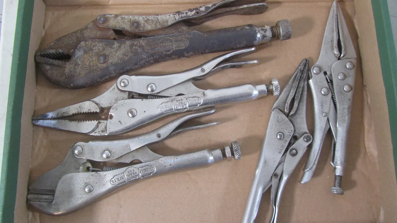 (5) Assorted Locking Pliers