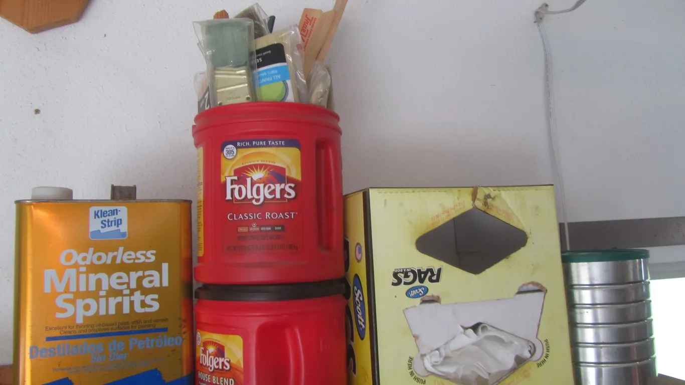 Lot Of Assorted Painting Supplies