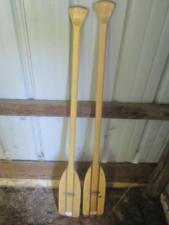 (2) Featherbrand Wood Paddles