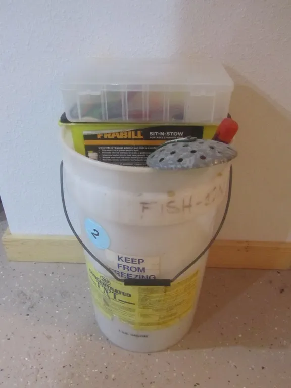 Lot Of Ice Fishing Supplies