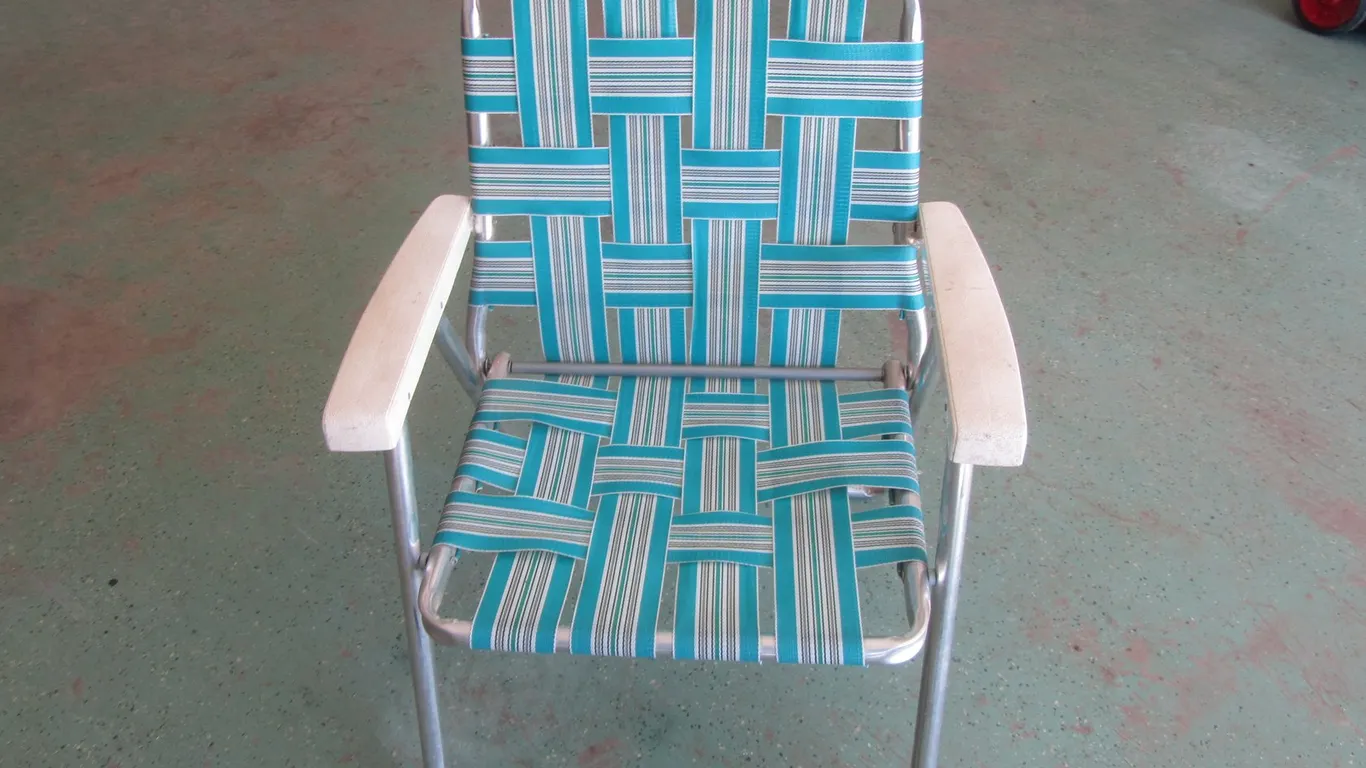 Aluminum Strap Chair