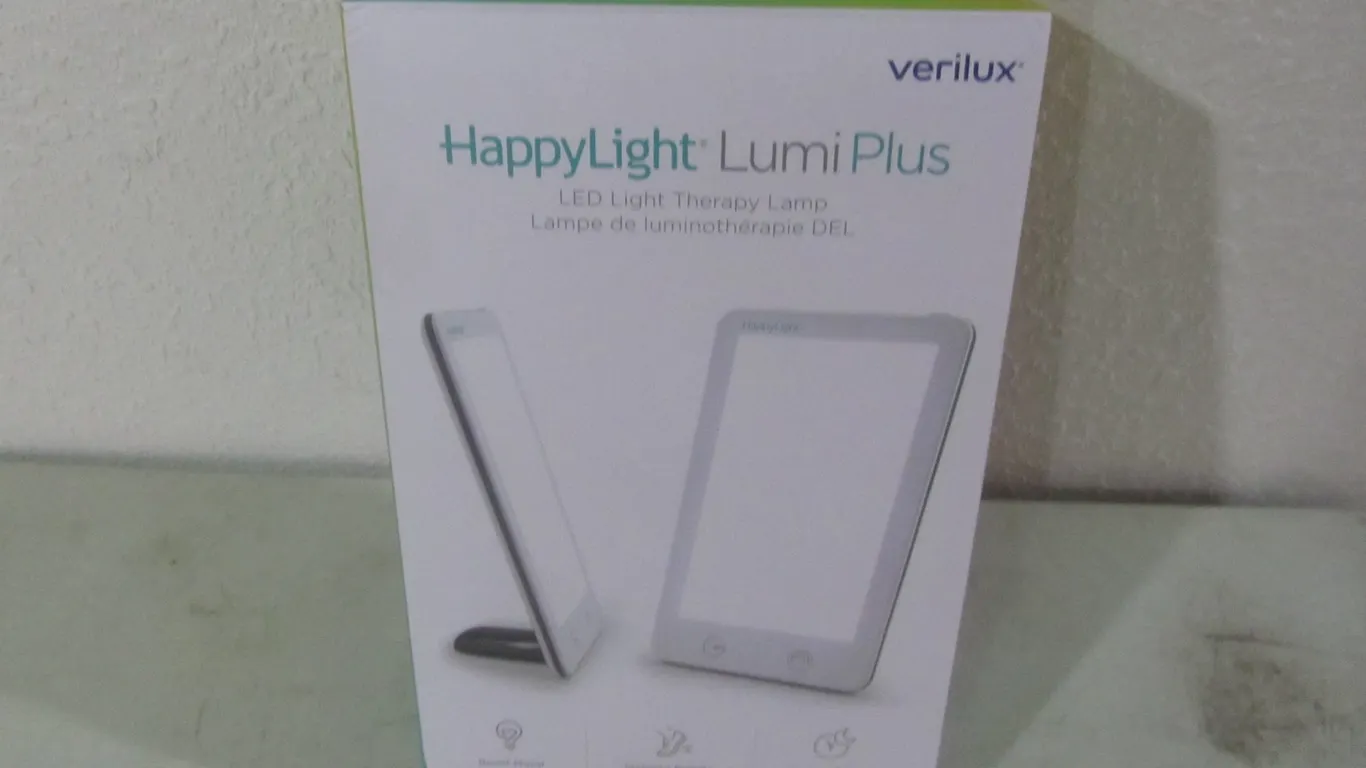 Verilux HappyLight Lumi Plus LED Light Therapy Lamp