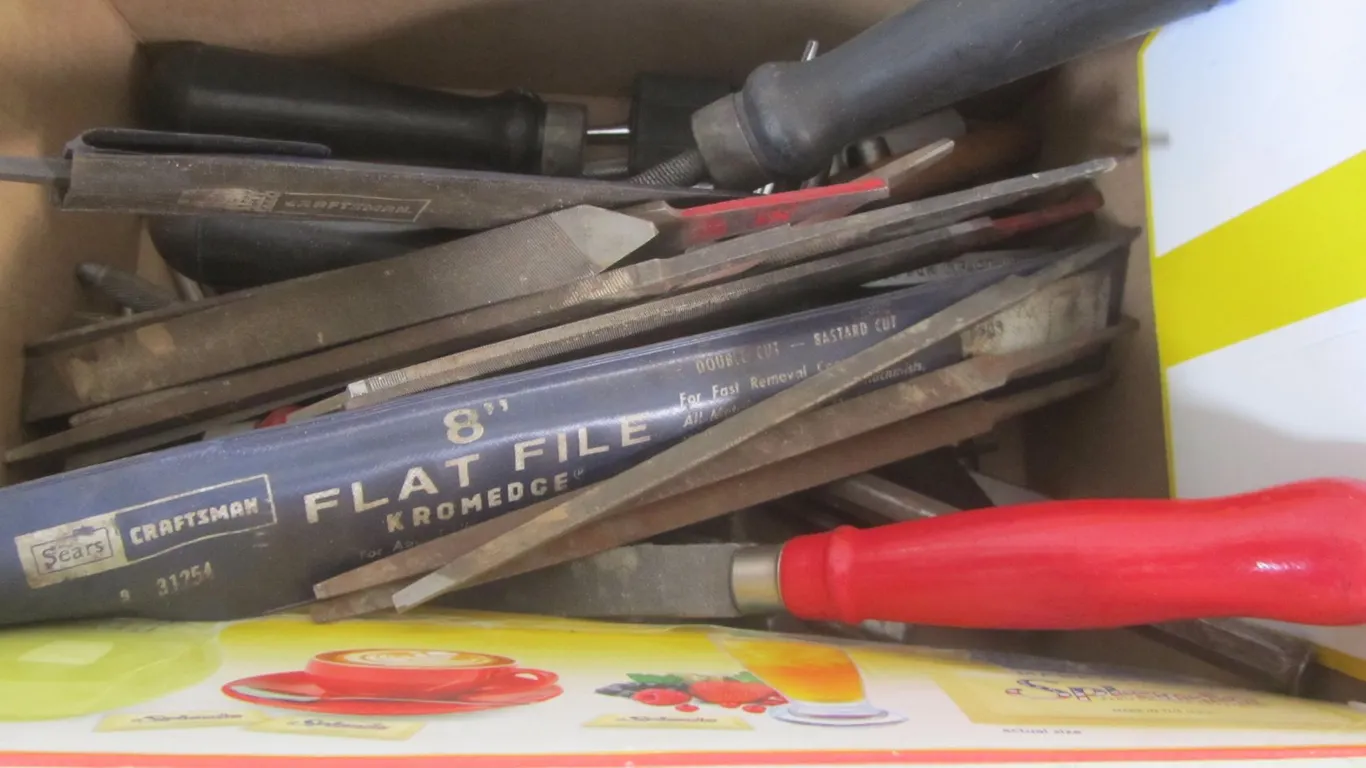 Box Of Assorted Files