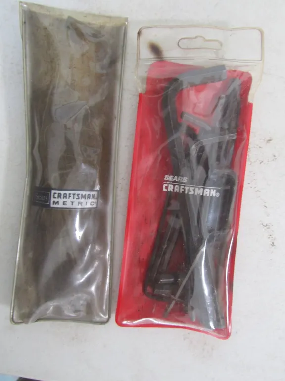 SAE And Metric Hex Key Wrench Sets