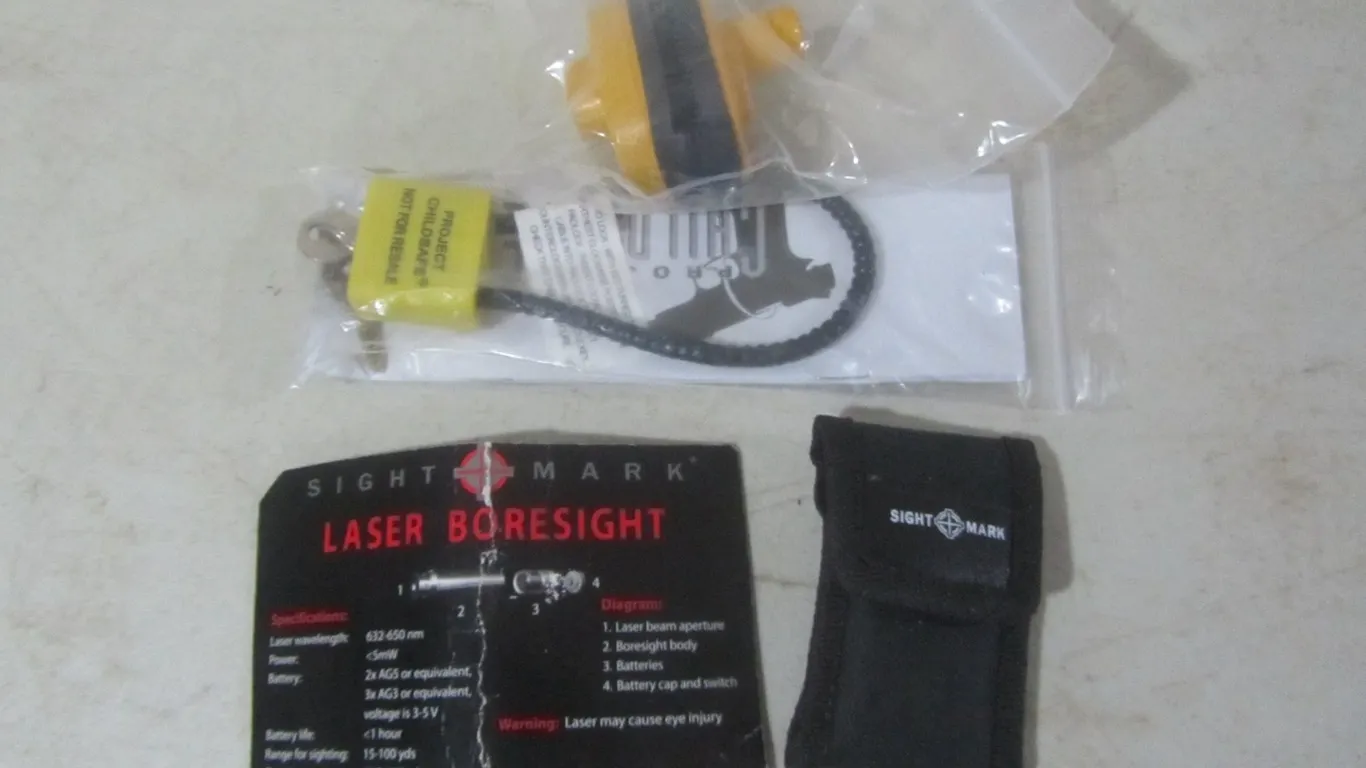 30-30 Sight Mark And (2) Gun Locks