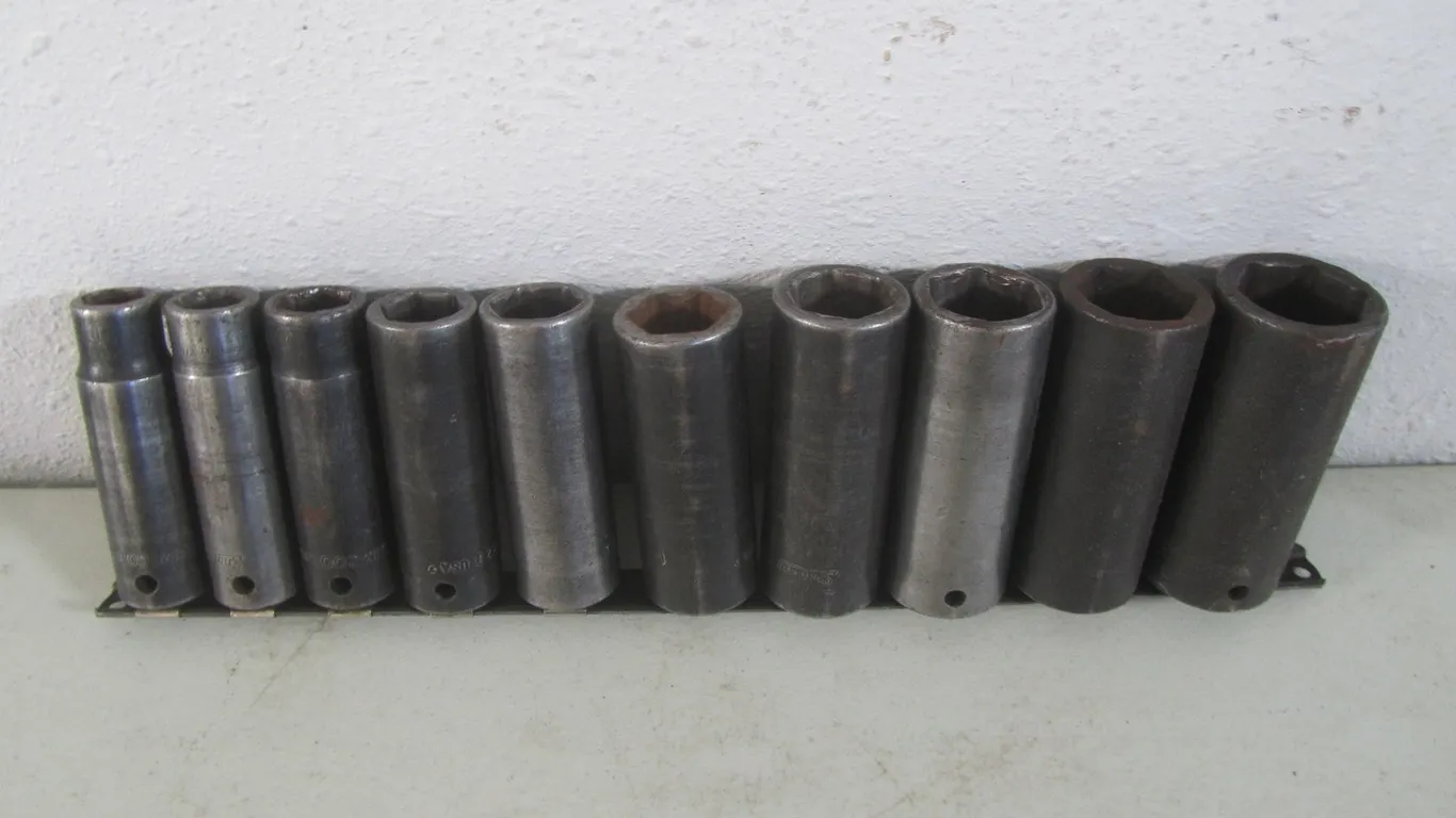 Snap-On 10pc. 1/2" Drive SAE Deep Impact Socket Set