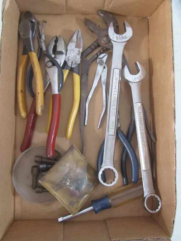 Flat Of Assorted Tools