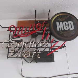 Miller Genuine Draft Neon Sign