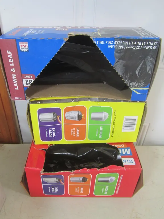 Lot Of Large Trash Bags