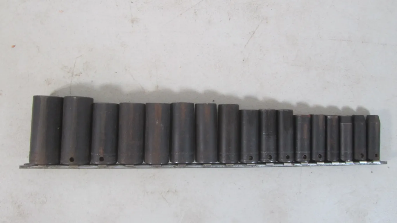 Snap-On 17pc. 3/8" Drive Metric Deep Impact Socket Set