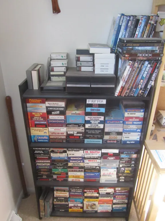 Large Lot Of VHS Tapes