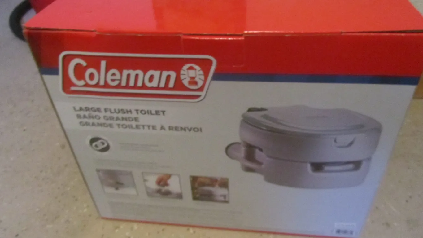Coleman Large Flush Toilet
